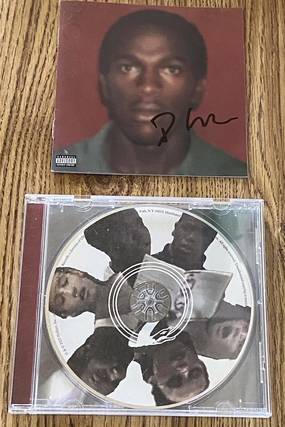 Daniel Caesar Autographed 'Son of Spergy' CD R&B Singer NEO SOUL, image 2