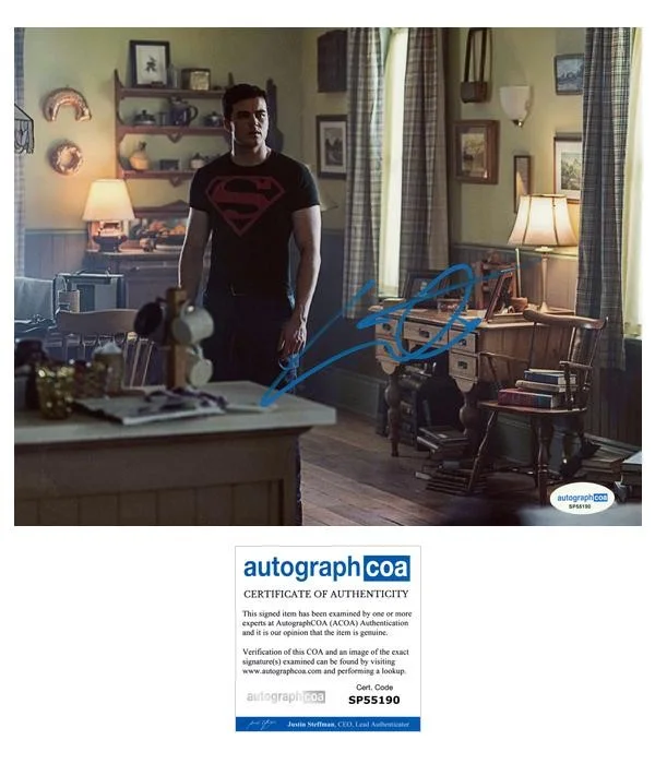 Joshua Orpin — Joshua Orpin "Titans" AUTOGRAPH Signed 'Conner Kent/Superboy' 8x10 Photo C ACOA