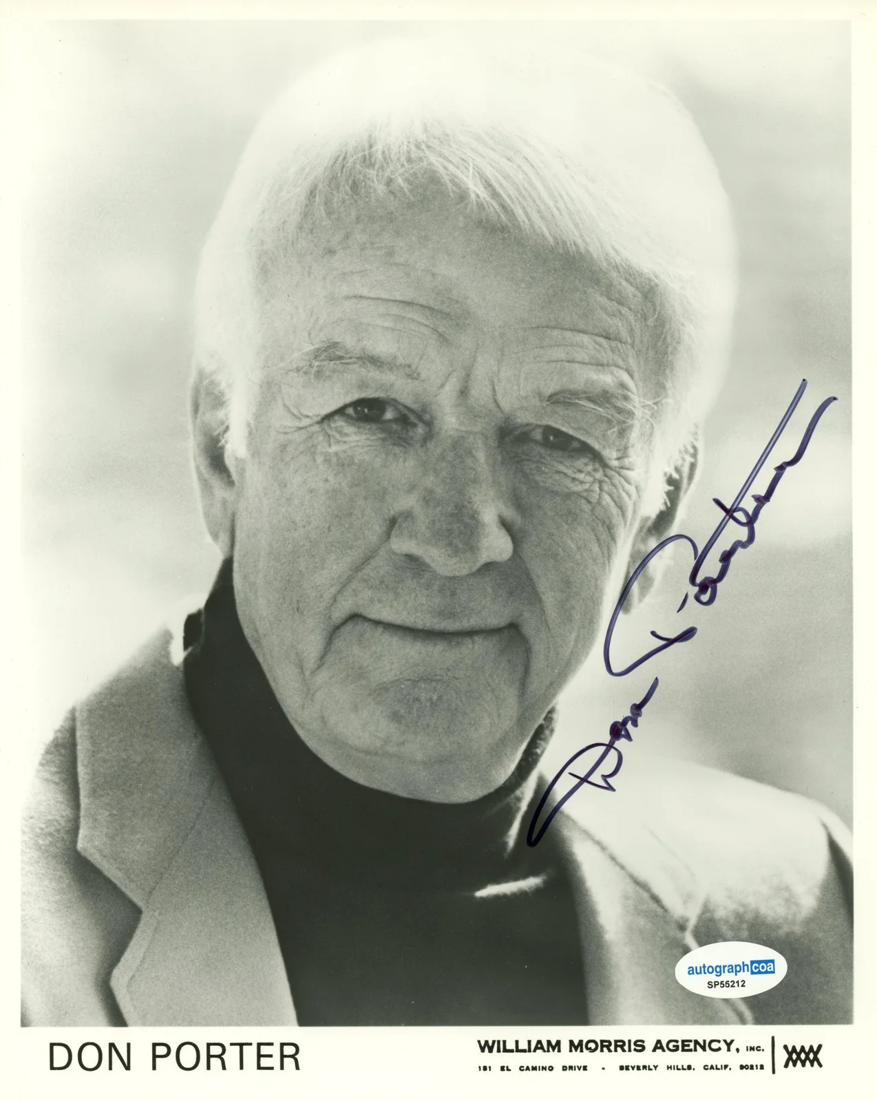 Don Porter — Don Porter "Private Secretary" AUTOGRAPH Signed Autographed 8x10 Photo ACOA, image 2