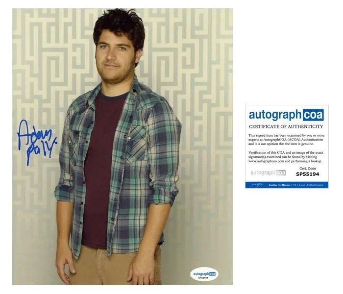 Adam Pally — Adam Pally "Happy Endings" AUTOGRAPH Signed 'Max Blum' 8x10 Photo ACOA
