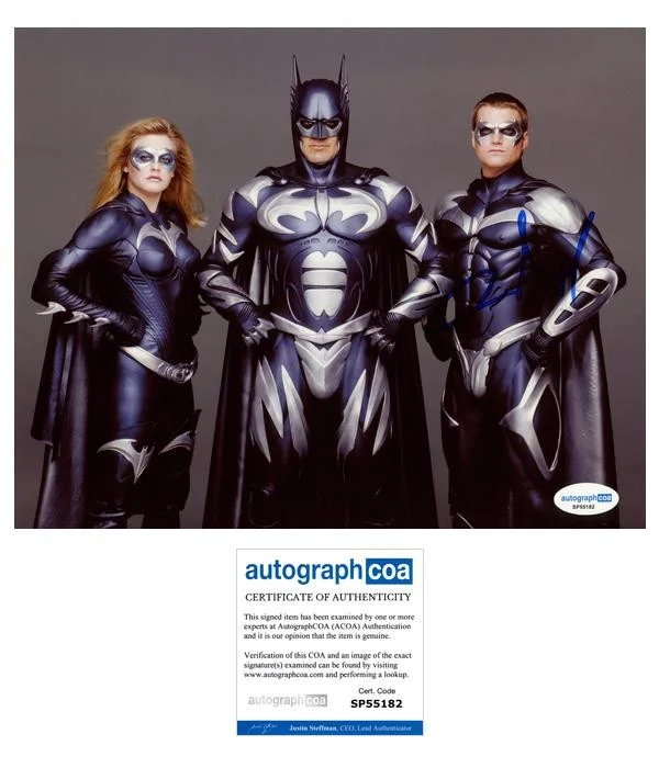 Chris O'Donnell — Chris O'Donnell "Batman & Robin" AUTOGRAPH Signed 'Robin' 8x10 Photo ACOA