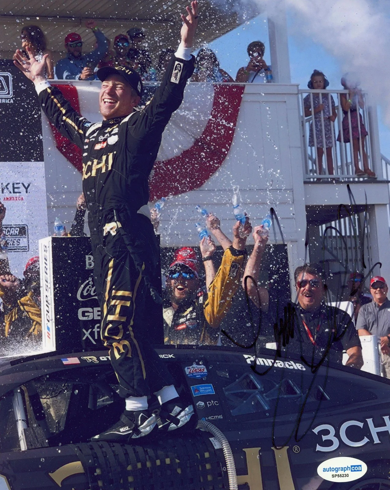 Tyler Reddick — Tyler Reddick AUTOGRAPH Signed Kwik Trip 250 NASCAR Racing 8x10 Photo B ACOA, image 2