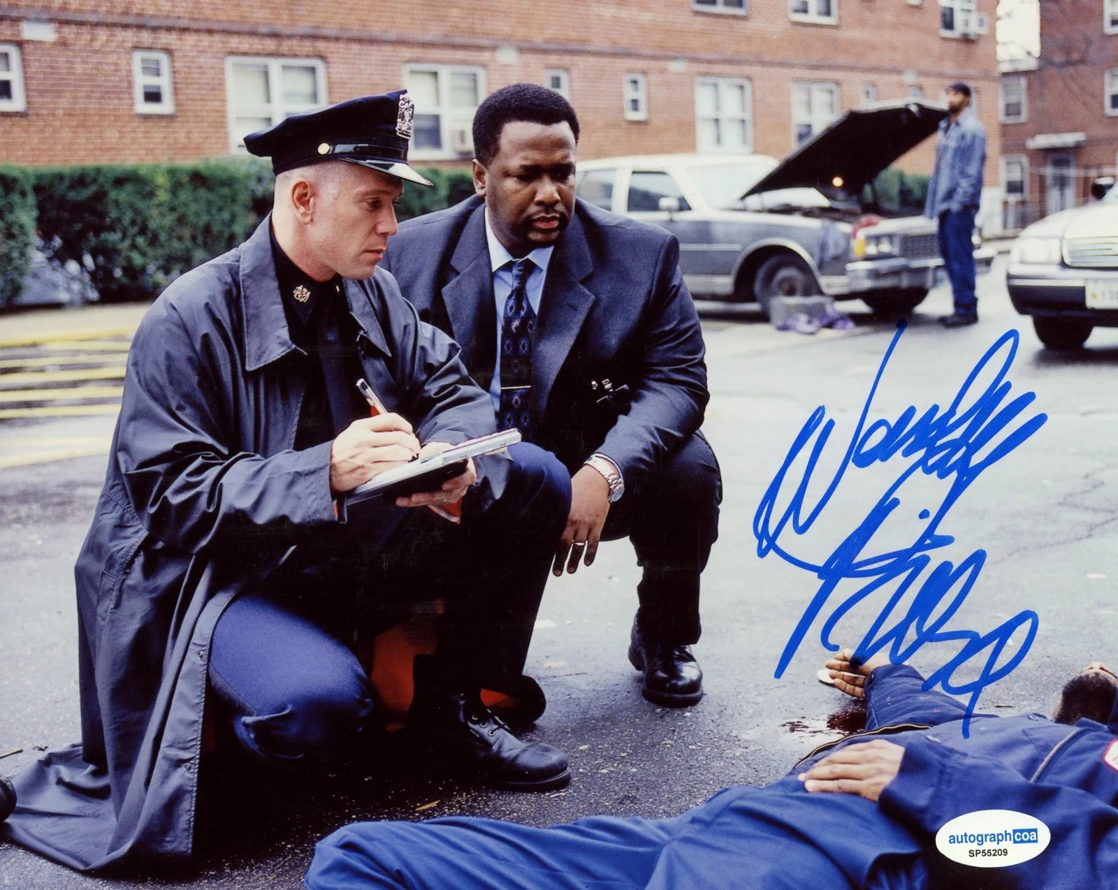 Wendell Pierce — Wendell Pierce "The Wire" AUTOGRAPH Signed 'Det Bunk Moreland' 8x10 Photo C ACOA, изображение 2