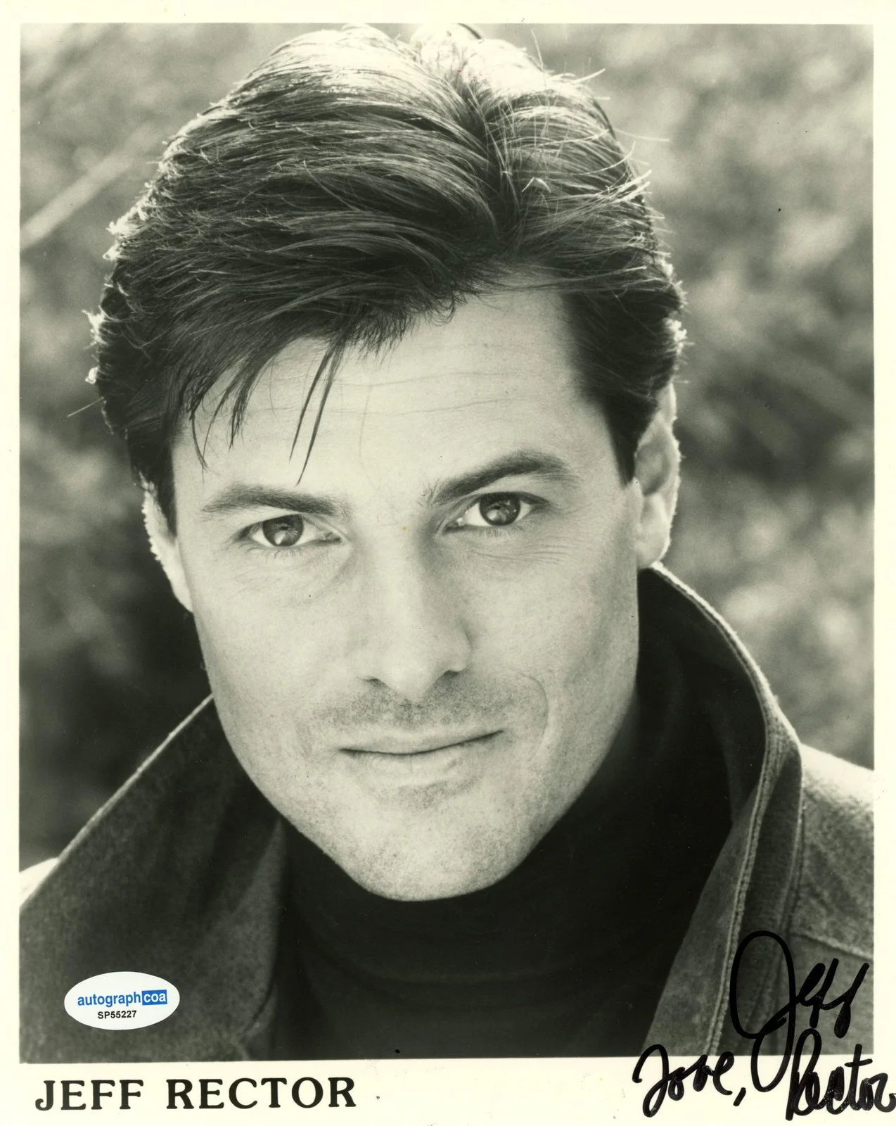 Jeff Rector — Jeff Rector "Star Trek: The Next Generation" AUTOGRAPH Signed 8x10 Photo ACOA, image 2