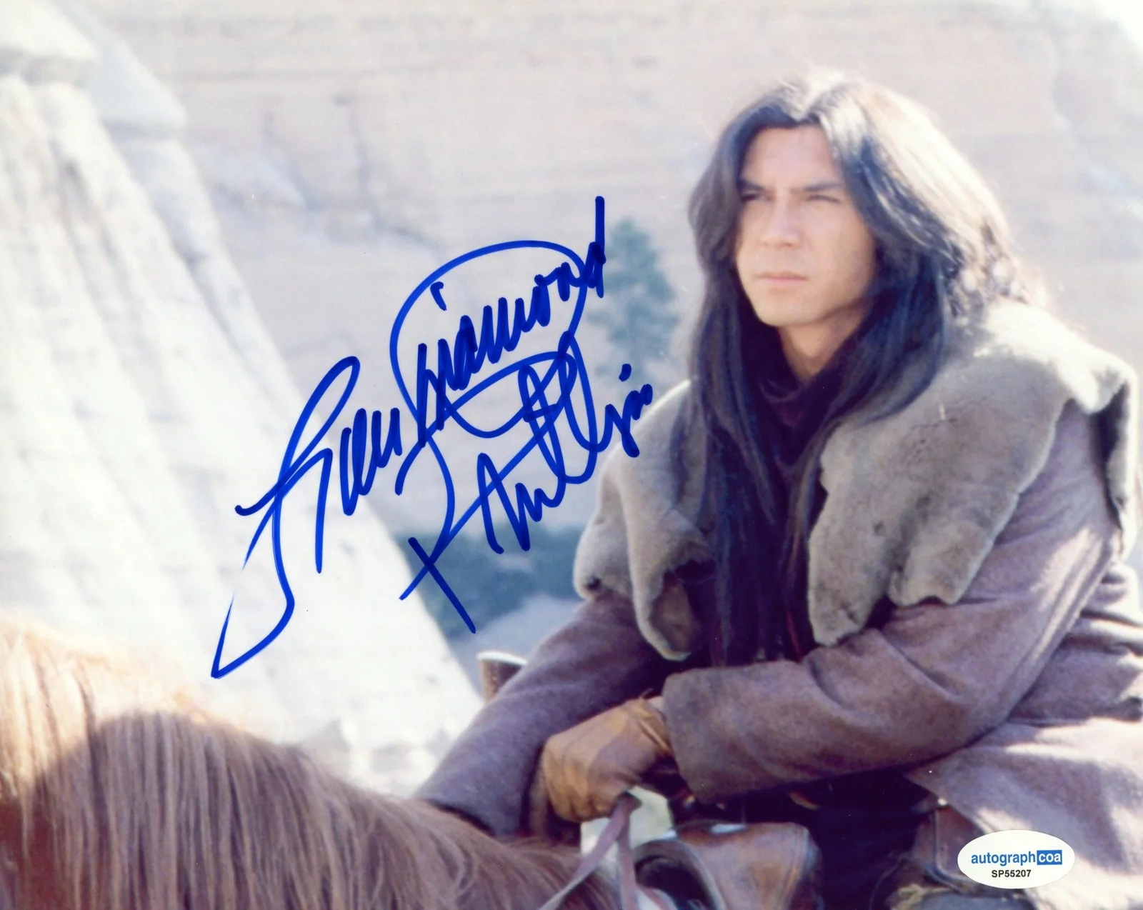 Lou Diamond Phillips — Lou Diamond Phillips "Young Guns" AUTOGRAPH Signed 'Chavez' 8x10 Photo B ACOA, image 2