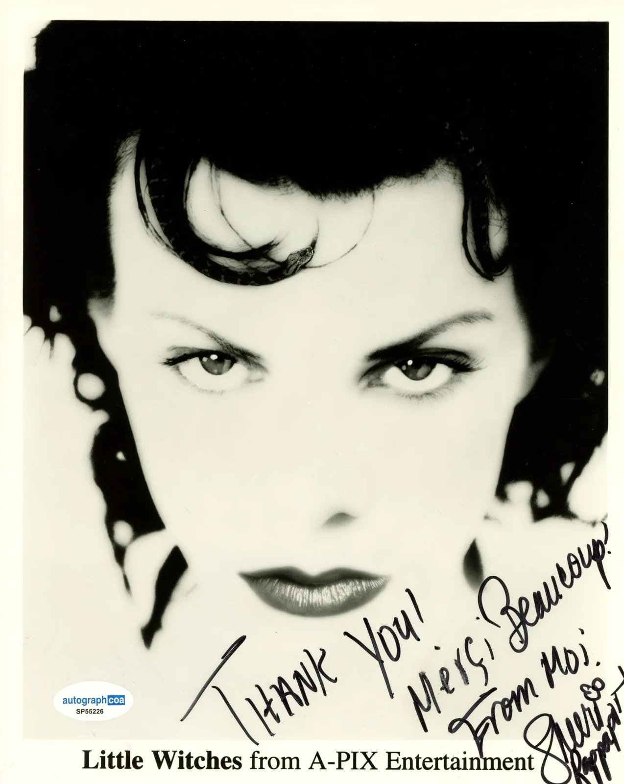 Sheeri Rappaport — Sheeri Rappaport "Little Witches" AUTOGRAPH Signed 'Jamie' 8x10 Photo ACOA, изображение 2