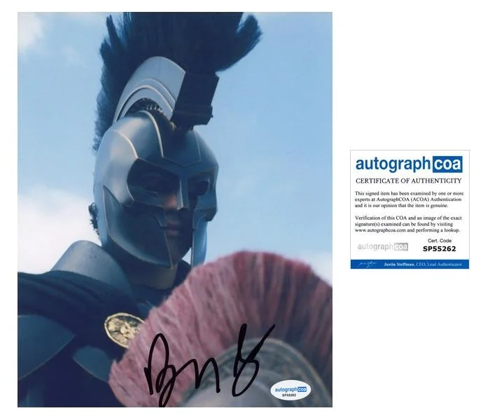 Benny Safdie — Benny Safdie "The Odyssey" AUTOGRAPH Signed 'Agamemnon' 8x10 Photo ACOA
