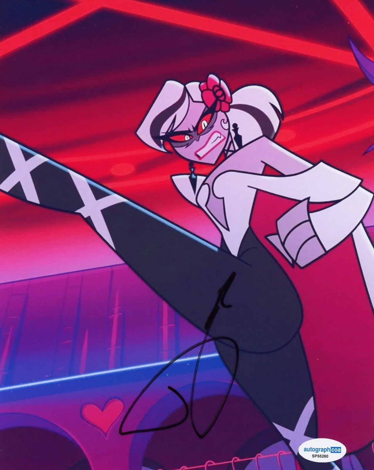 Daphne Rubin-Vega — Daphne Rubin-Vega "Hazbin Hotel" AUTOGRAPH Signed 'Carmilla' 8x10 Photo C ACOA, изображение 2