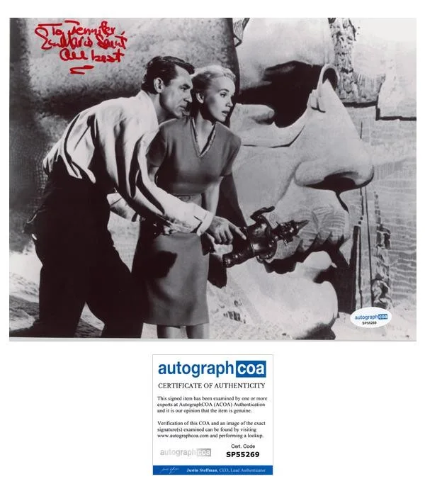 Eva Marie Saint — Eva Marie Saint "North by Northwest" AUTOGRAPH Signed 8x10 Photo 'To Jennifer' B