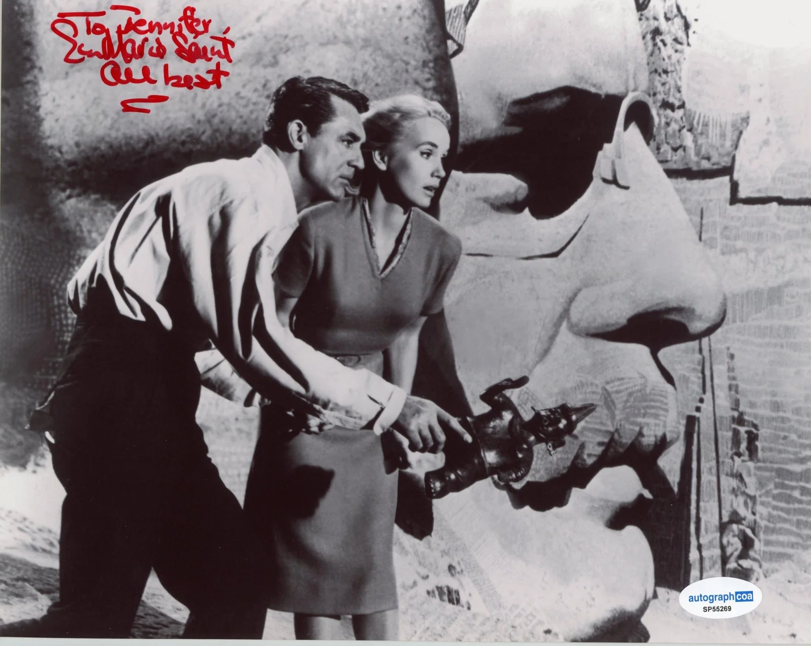 Eva Marie Saint — Eva Marie Saint "North by Northwest" AUTOGRAPH Signed 8x10 Photo 'To Jennifer' B, image 2