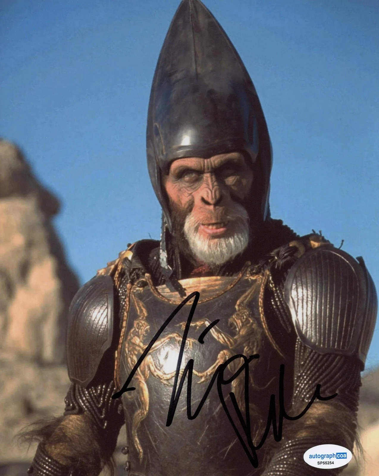 Tim Roth — Tim Roth "Planet of the Apes" AUTOGRAPH Signed 'Thade' 8x10 Photo ACOA, image 2