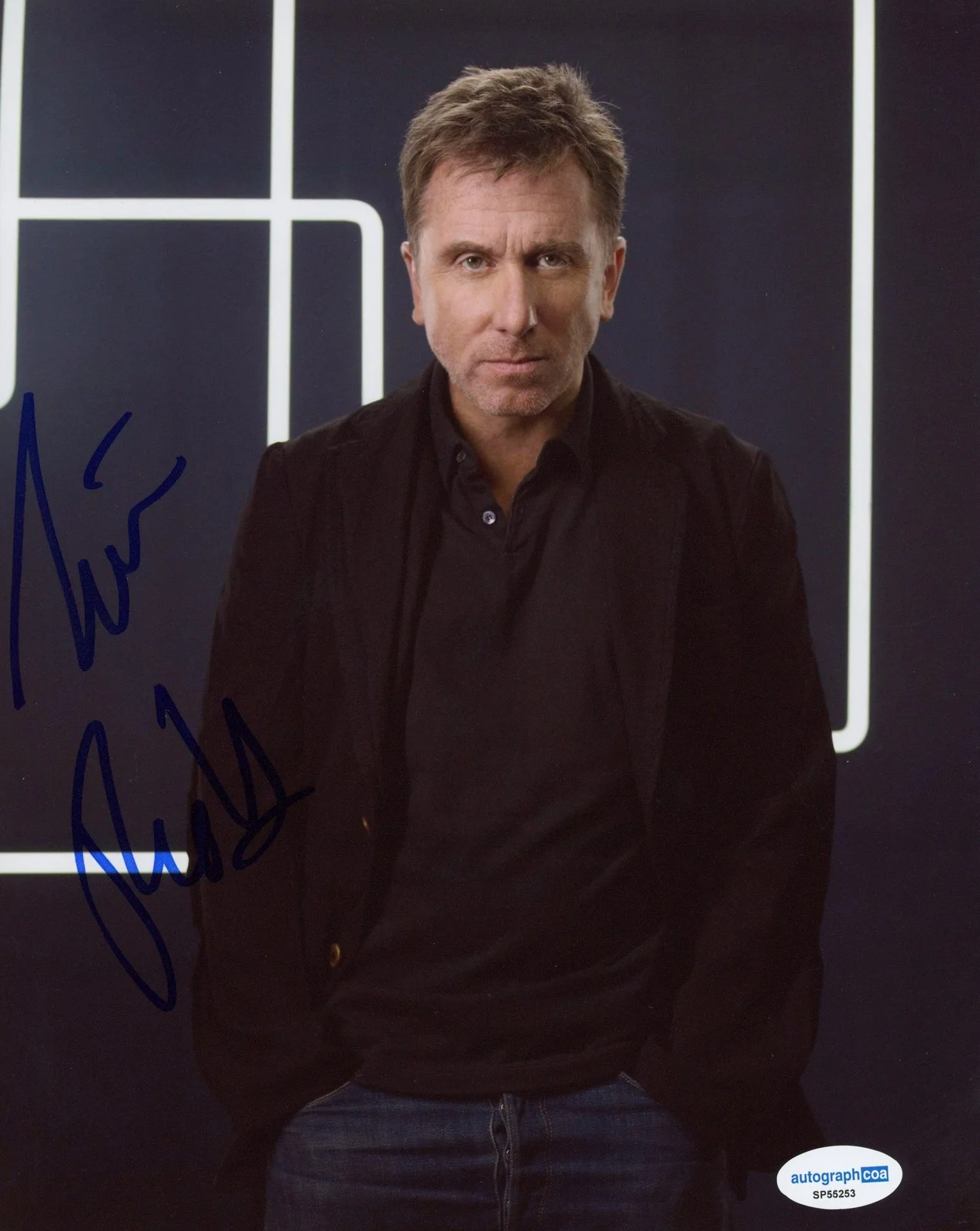 Tim Roth — Tim Roth "Lie to Me" AUTOGRAPH Signed 'Dr. Cal Lightman' 8x10 Photo B ACOA, изображение 2