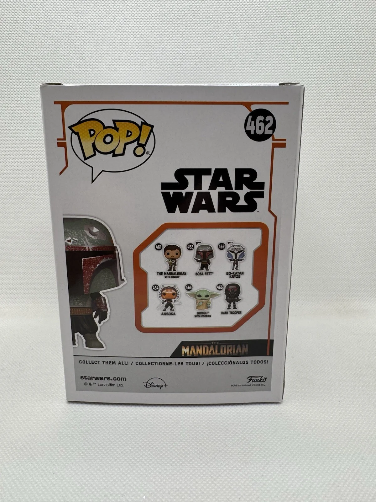 TEMUERA MORRISON SIGNED BOBA FETT FUNKO POP #462 STAR WARS THE MANDALORIAN JSA, изображение 4