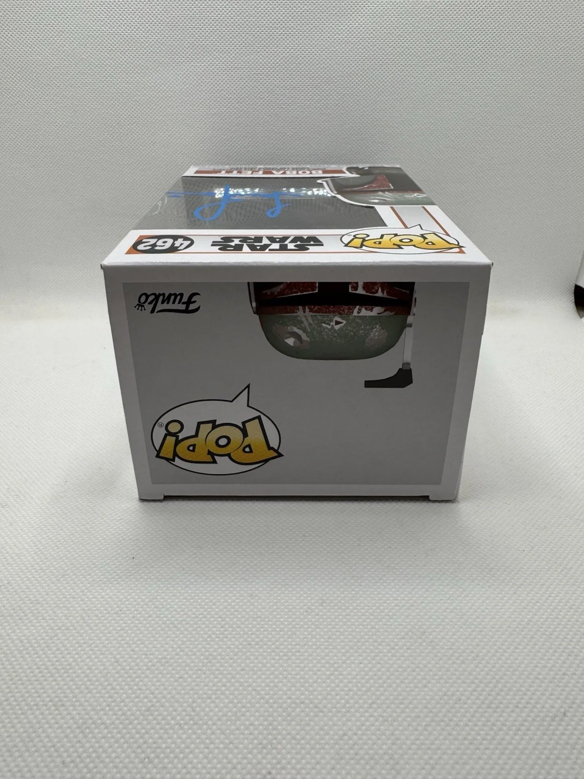 TEMUERA MORRISON SIGNED BOBA FETT FUNKO POP #462 STAR WARS THE MANDALORIAN JSA, изображение 5