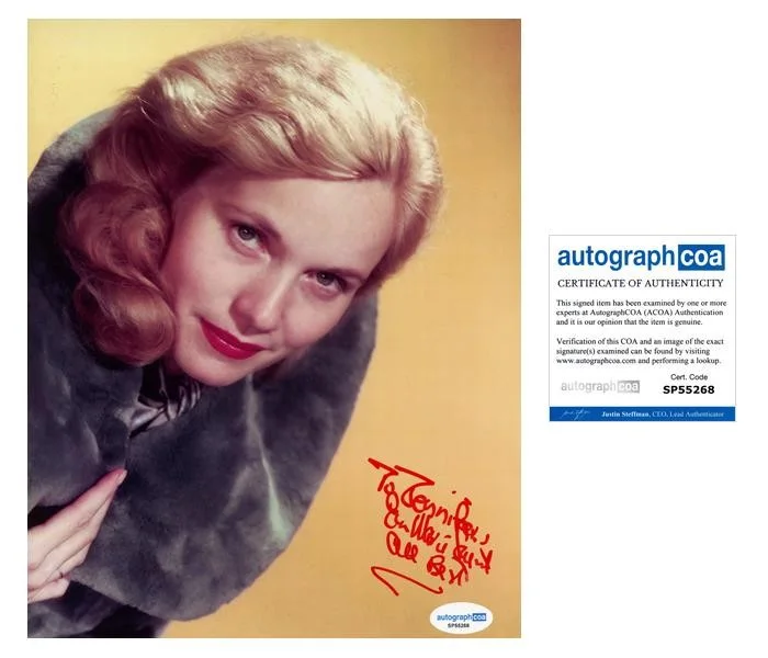 Eva Marie Saint — Eva Marie Saint "North by Northwest" AUTOGRAPH Signed 8x10 Photo 'To Jennifer'