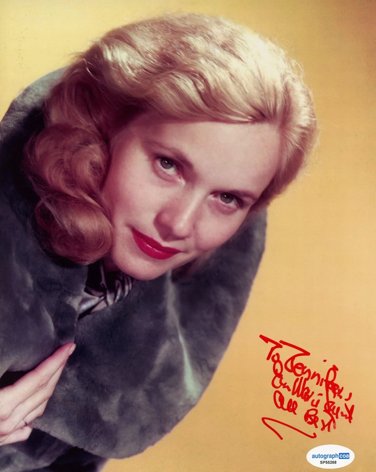 Eva Marie Saint — Eva Marie Saint "North by Northwest" AUTOGRAPH Signed 8x10 Photo 'To Jennifer', изображение 2