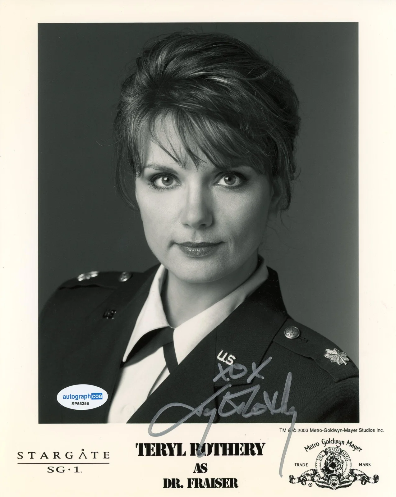 Teryl Rothery — Teryl Rothery "Stargate SG-1" AUTOGRAPH Signed 'Dr. Fraiser' 8x10 Photo ACOA, изображение 2