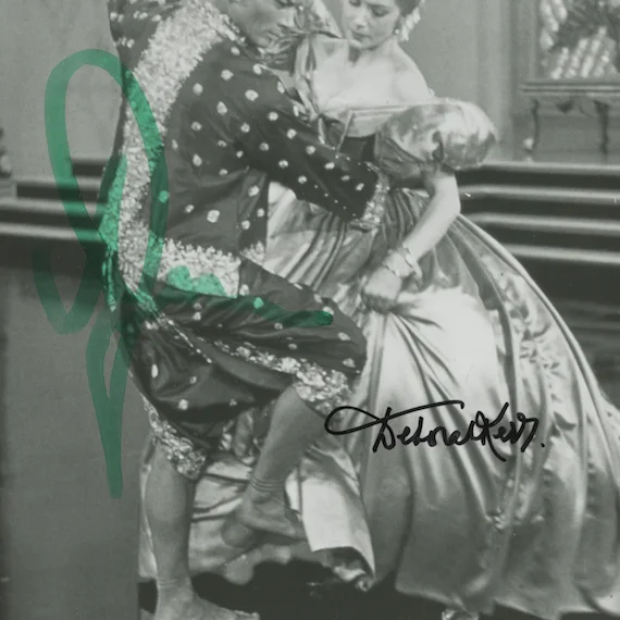 Yul Brynner Deborah Kerr King And I Autographed Signed 8x10 Photo JSA LOA 28342, изображение 2