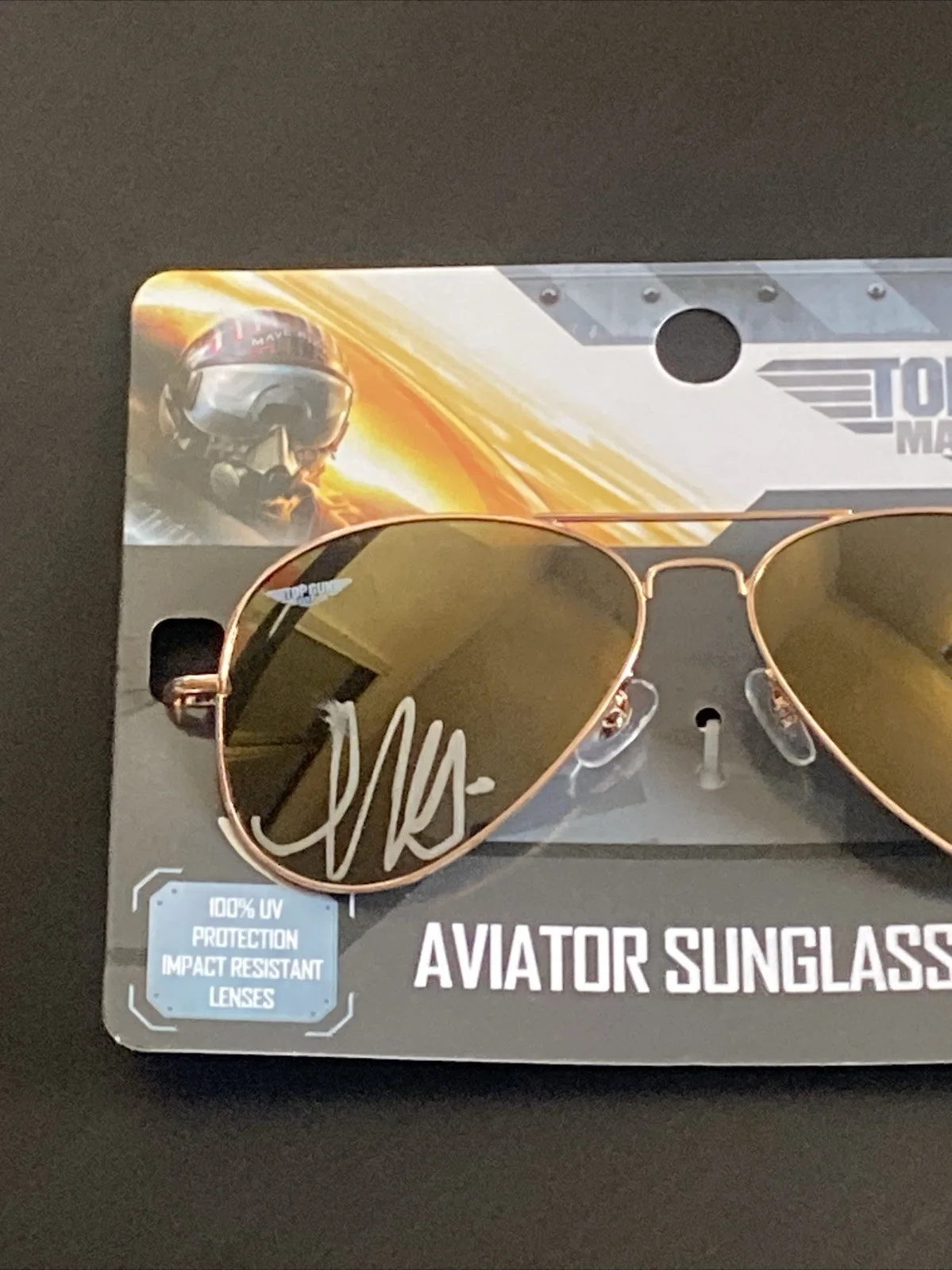 Monica Barbaro — Monica Barbaro ‘Top Gun: Maverick’ Autographed Aviator Sunglasses ‘Phoenix’, изображение 2