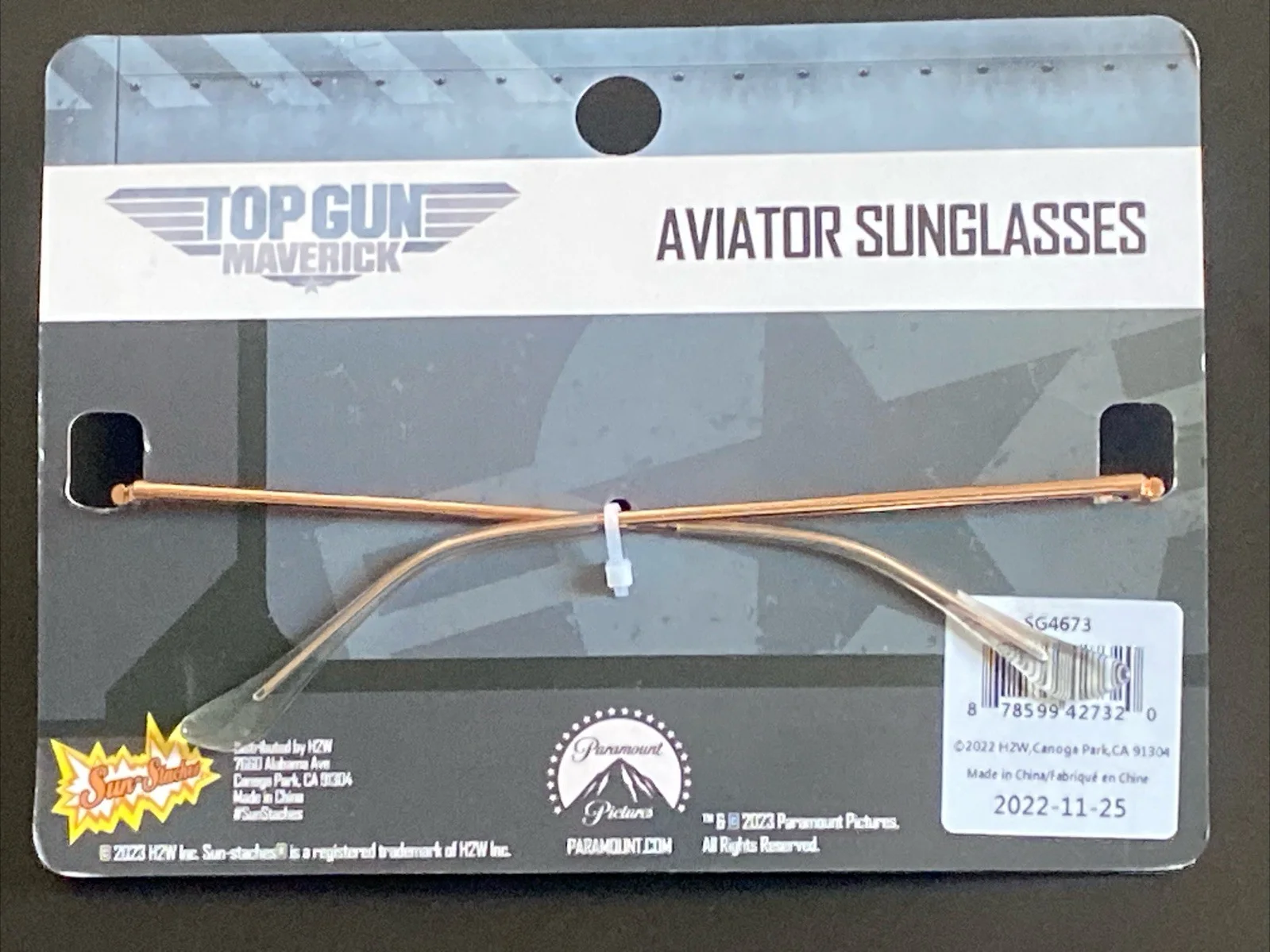Monica Barbaro — Monica Barbaro ‘Top Gun: Maverick’ Autographed Aviator Sunglasses ‘Phoenix’, изображение 3