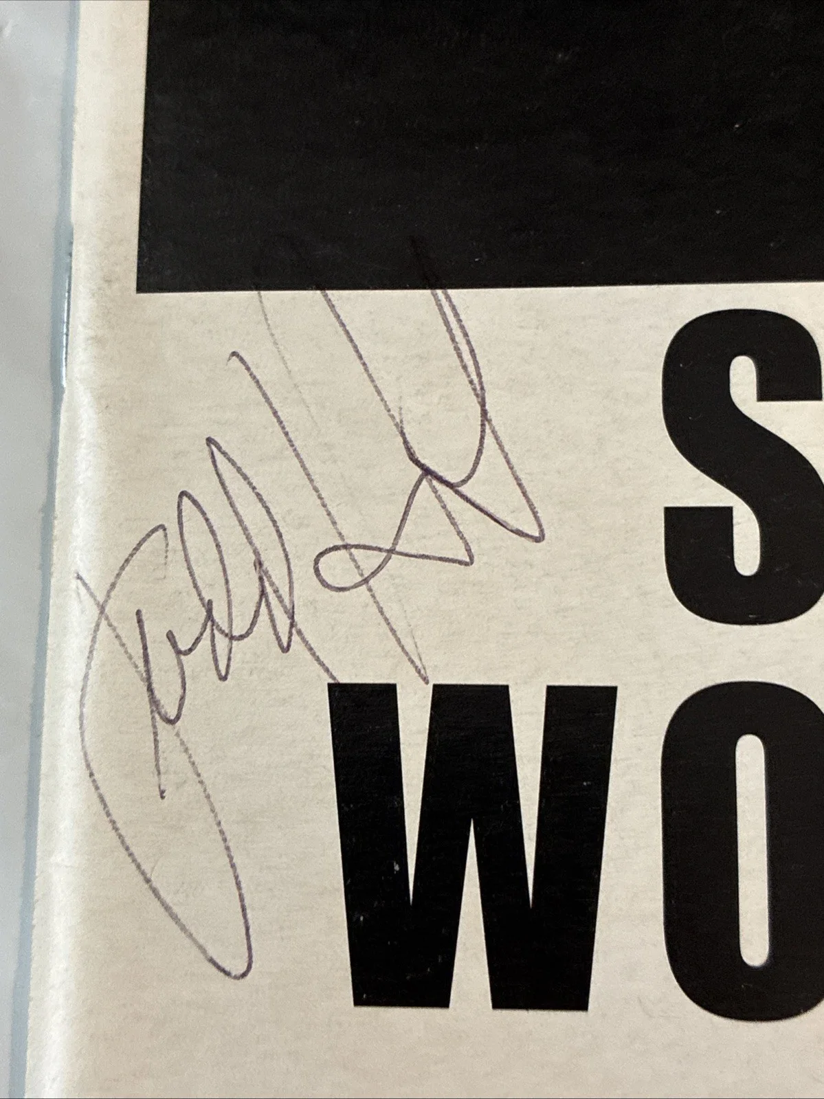 Judd Hirsch — Judd Hirsch Signed Broadway Playbill~Sixteen Wounded~April 2004, изображение 2