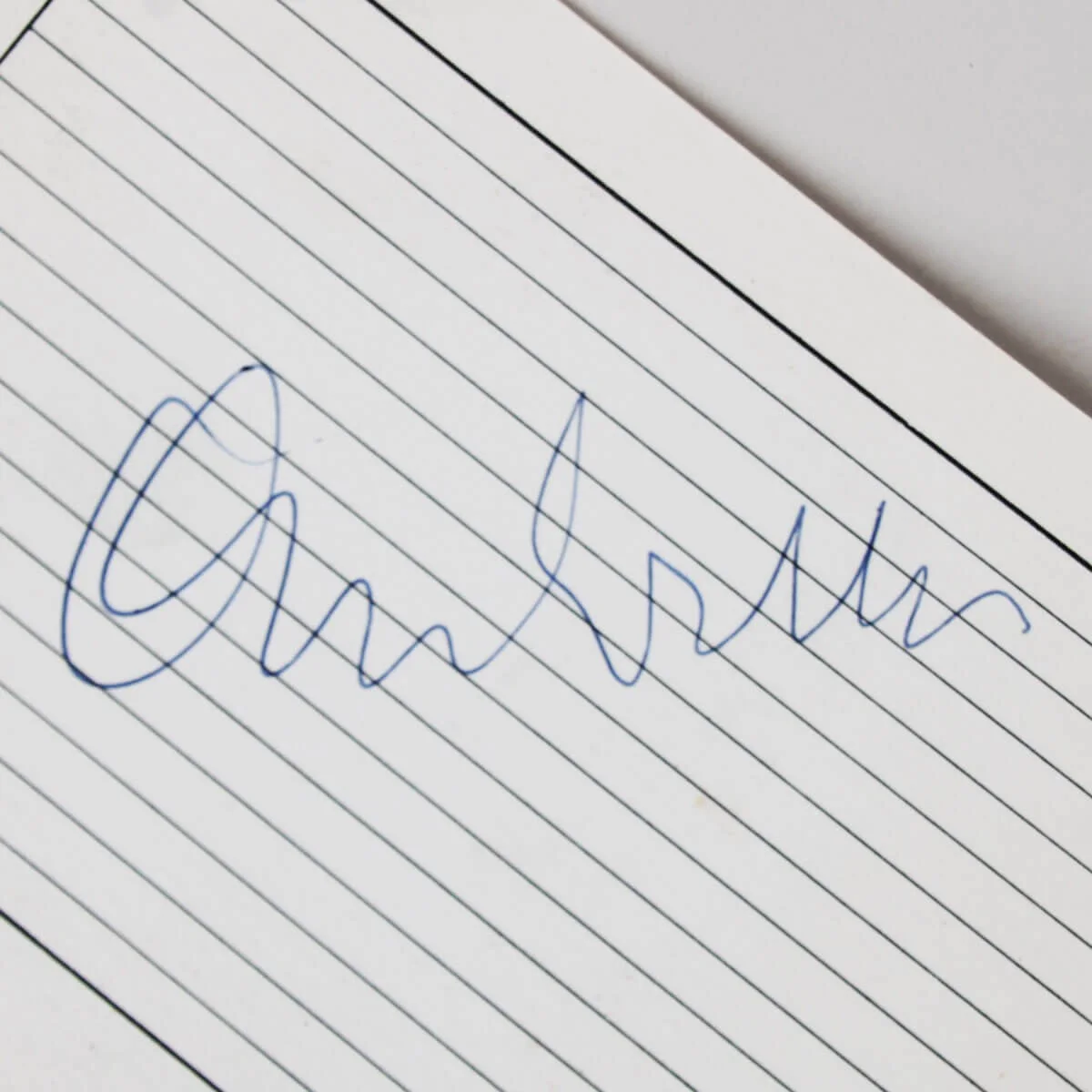 Orsen Wells Signed Cut The Penthouse Club COA JSA, изображение 2