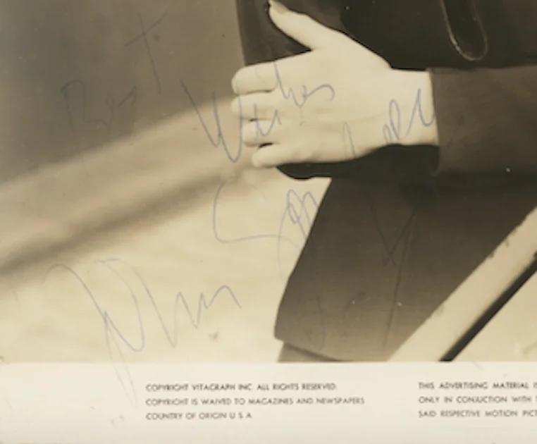 John Garfield Four Daughters Autographed Signed 8x10 Photo AMCo LOA 28329, изображение 2