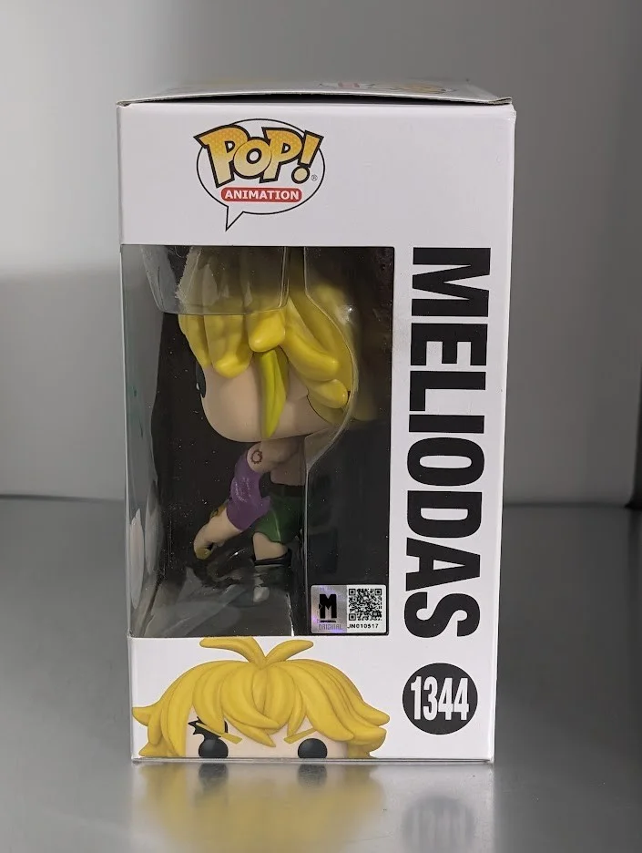 Yuki Kaji — Yuki Kaji JVA Signed Funko Pop #1344 GLOW CHASE Meliodas The Seven Deadly Sins, изображение 3
