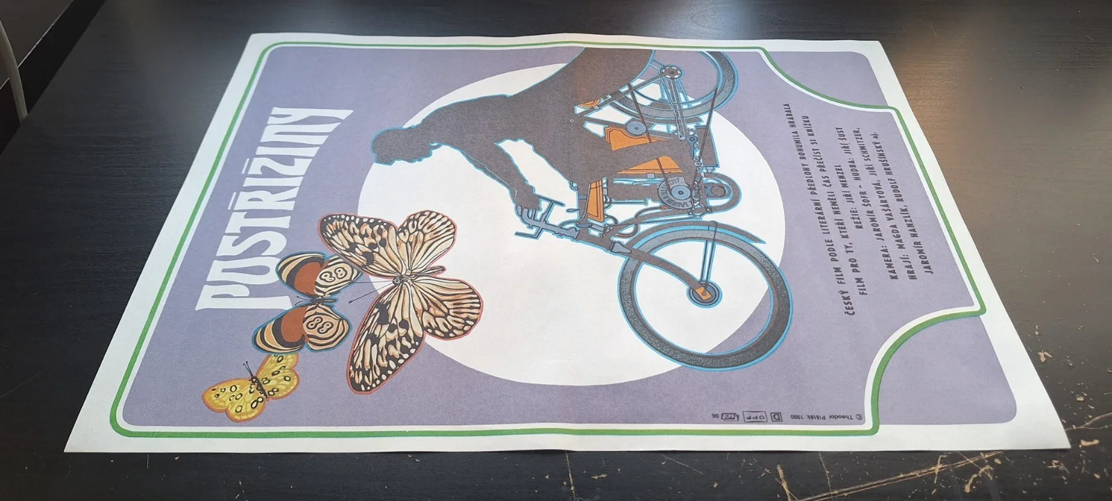 POSTRIZINY CUTTING IT SHORT HRABAL ORIGINAL A3 CZECH MOVIE POSTER THEODOR PISTEK, изображение 4
