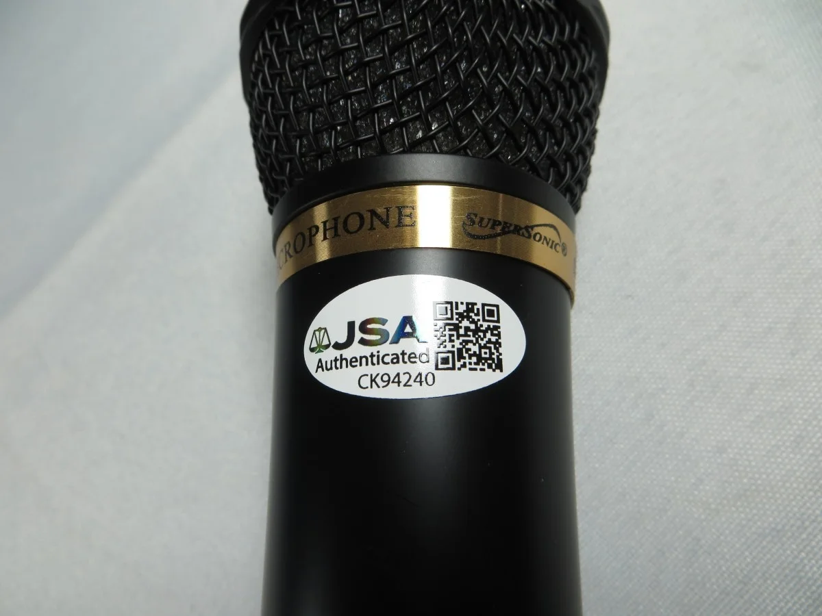 Debbie Gibson Signed Autographed Microphone Lost in Your Eyes JSA CK94240, изображение 3