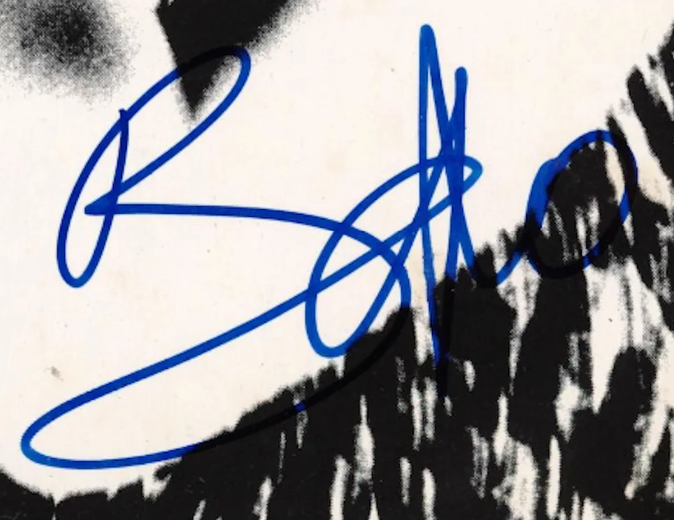 Bono U2 Autographed Signed Boy Record Album Sleeve AMCo COA 22681, изображение 2