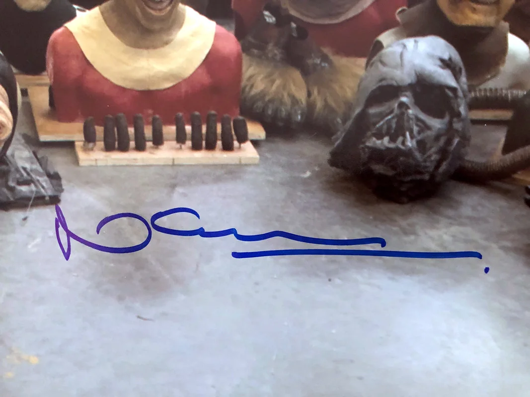 NEAL SCANLAN SIGNED AUTOGRAPHED 16x20 PHOTO SFX MAKE UP STAR WARS BECKETT BAS, изображение 2