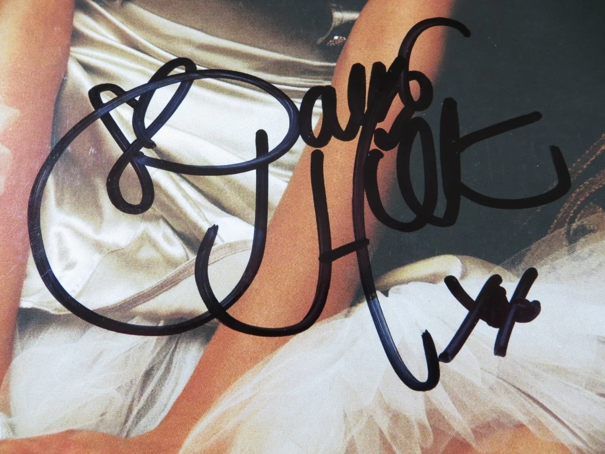 Paris Hilton Signed Autographed Record Album Cover Debut JSA CM68491, image 2