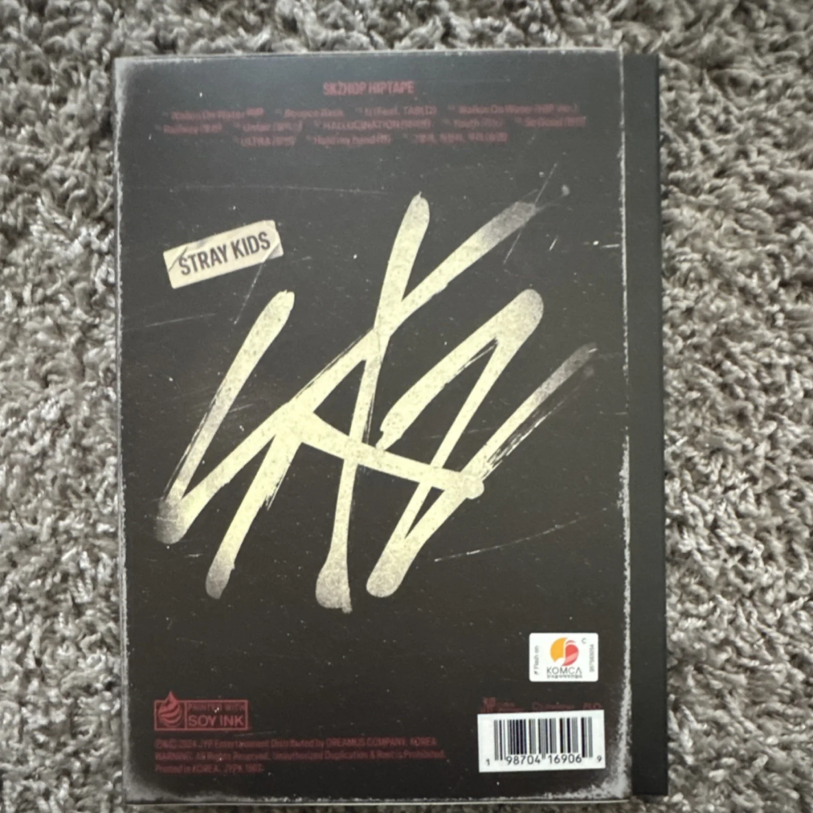 Stray Kids SKZ-HOP HIPTAPE Original Signed Autographed CD & Booklet, изображение 2
