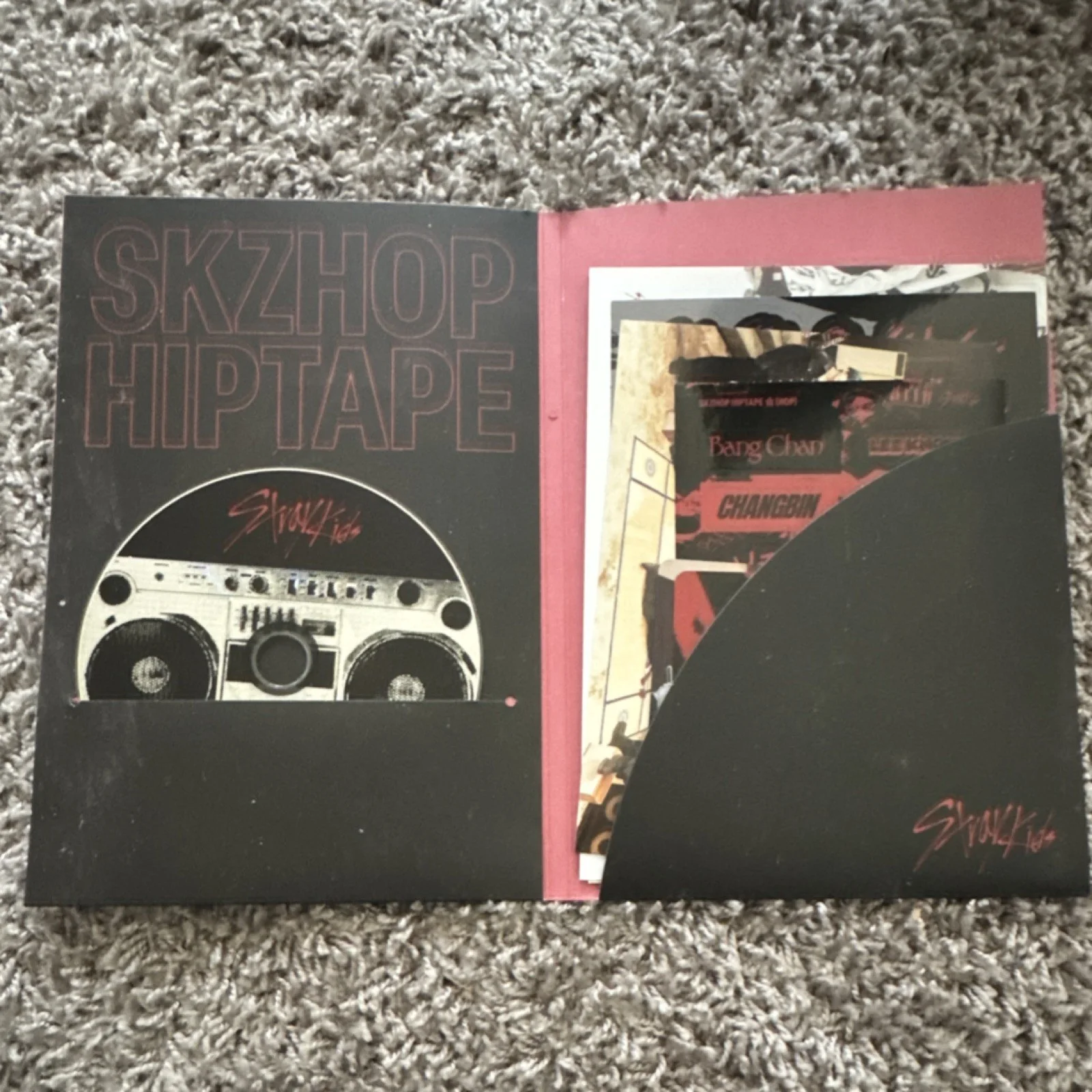 Stray Kids SKZ-HOP HIPTAPE Original Signed Autographed CD & Booklet, изображение 4