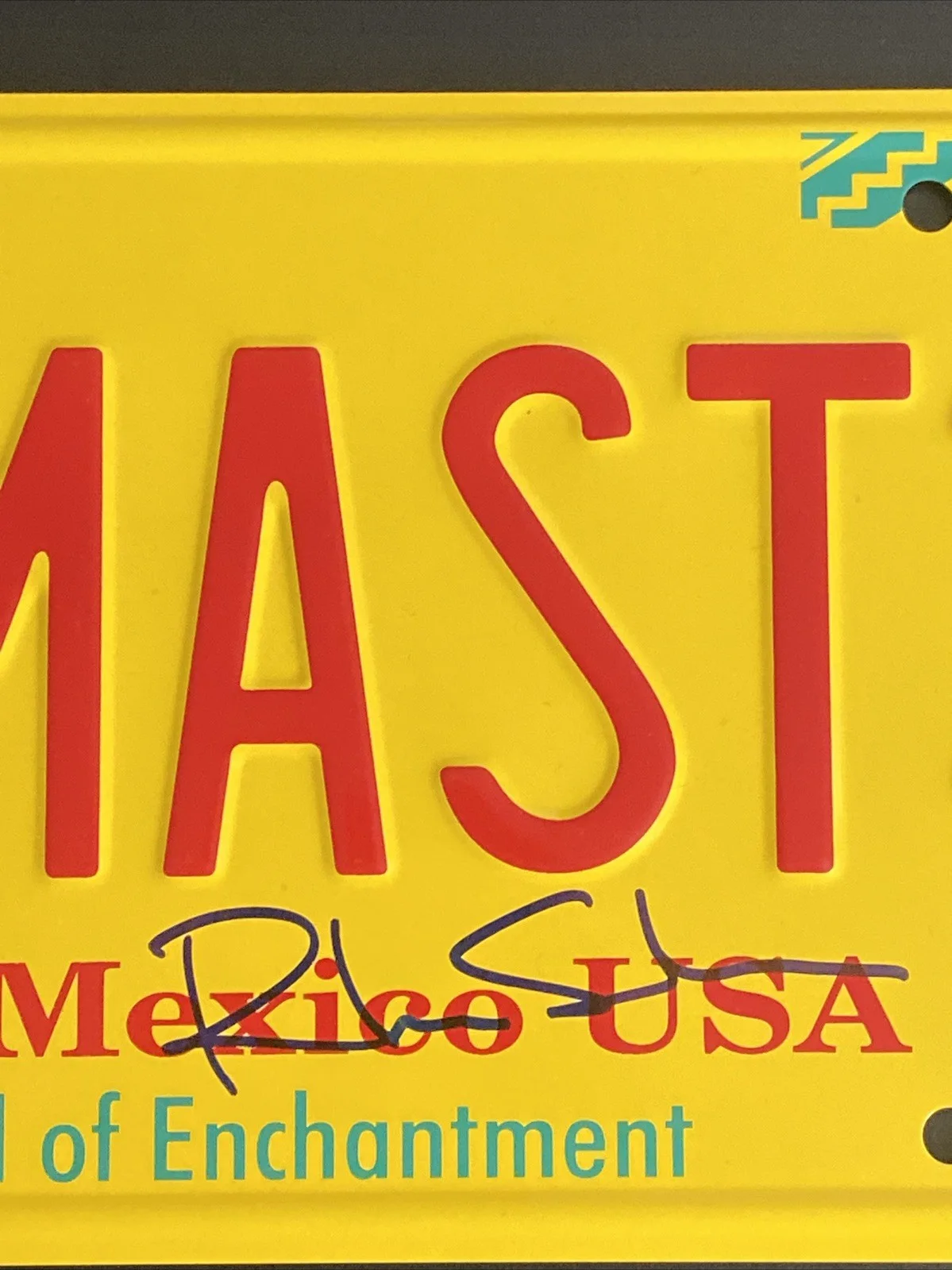 Rhea Seehorn — Rhea Seehorn ‘Better Call Saul’ Autographed License Plate Kim, image 2