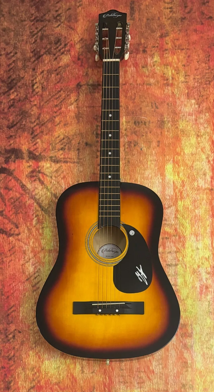 GFA Religiously Country Star * BAILEY ZIMMERMAN * Signed Acoustic Guitar COA, image 2