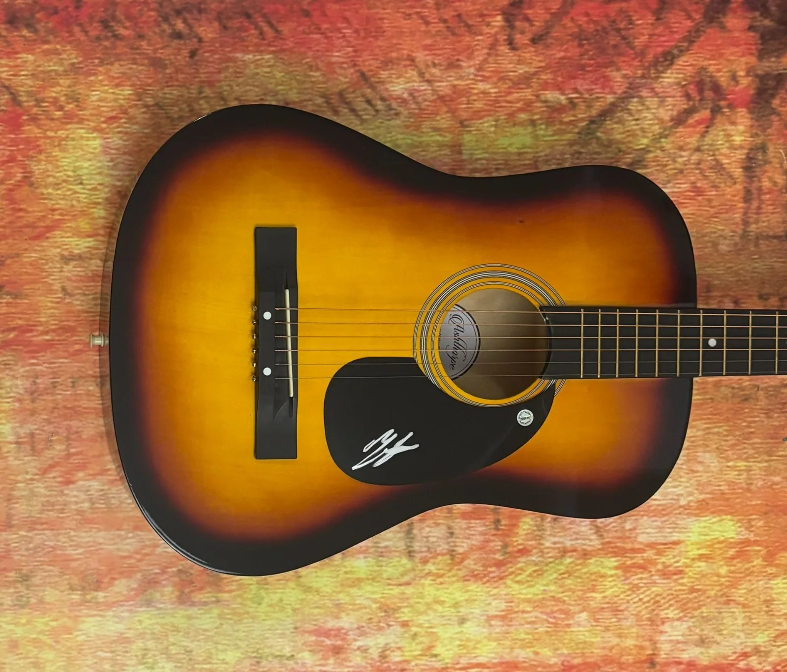 GFA Religiously Country Star * BAILEY ZIMMERMAN * Signed Acoustic Guitar COA, image 4