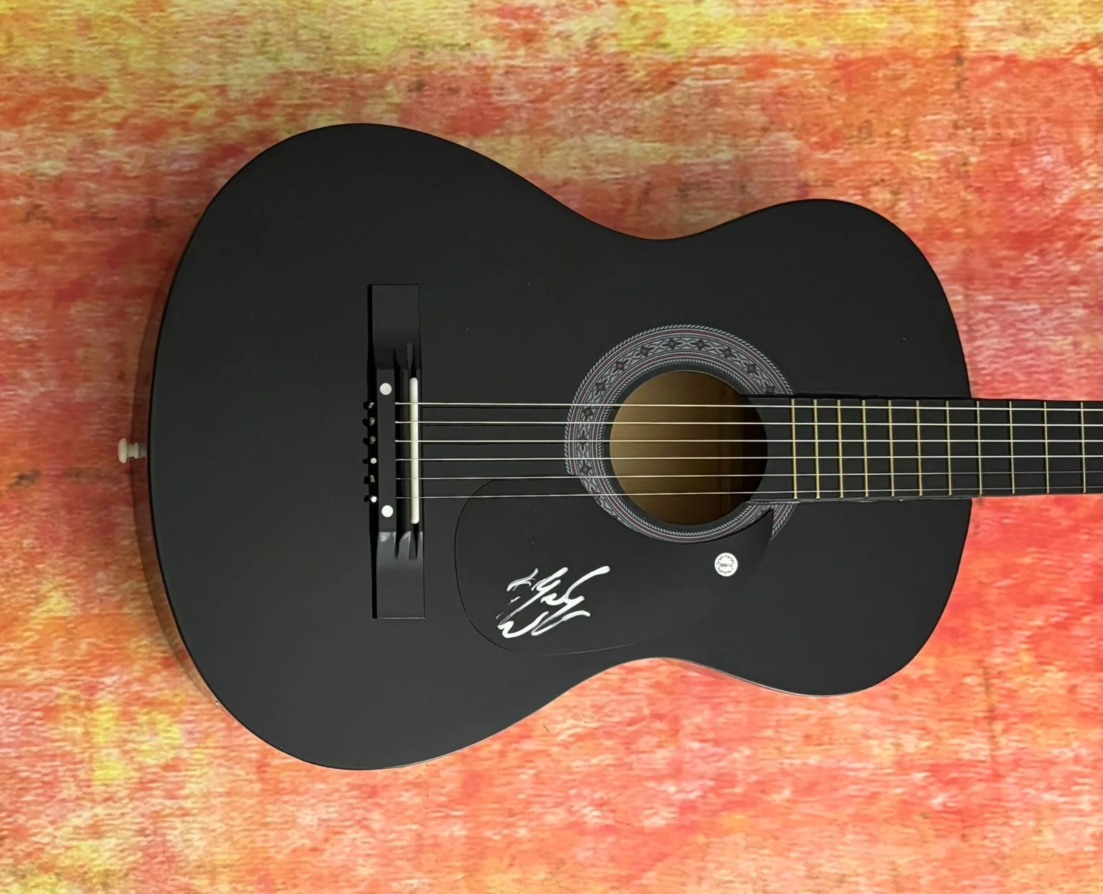 GFA Religiously Country Star * BAILEY ZIMMERMAN * Signed Acoustic Guitar COA, изображение 4