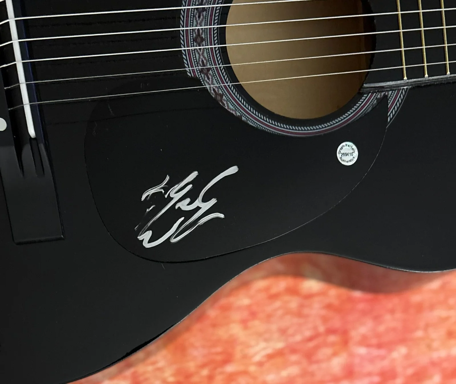 GFA Religiously Country Star * BAILEY ZIMMERMAN * Signed Acoustic Guitar COA, изображение 5