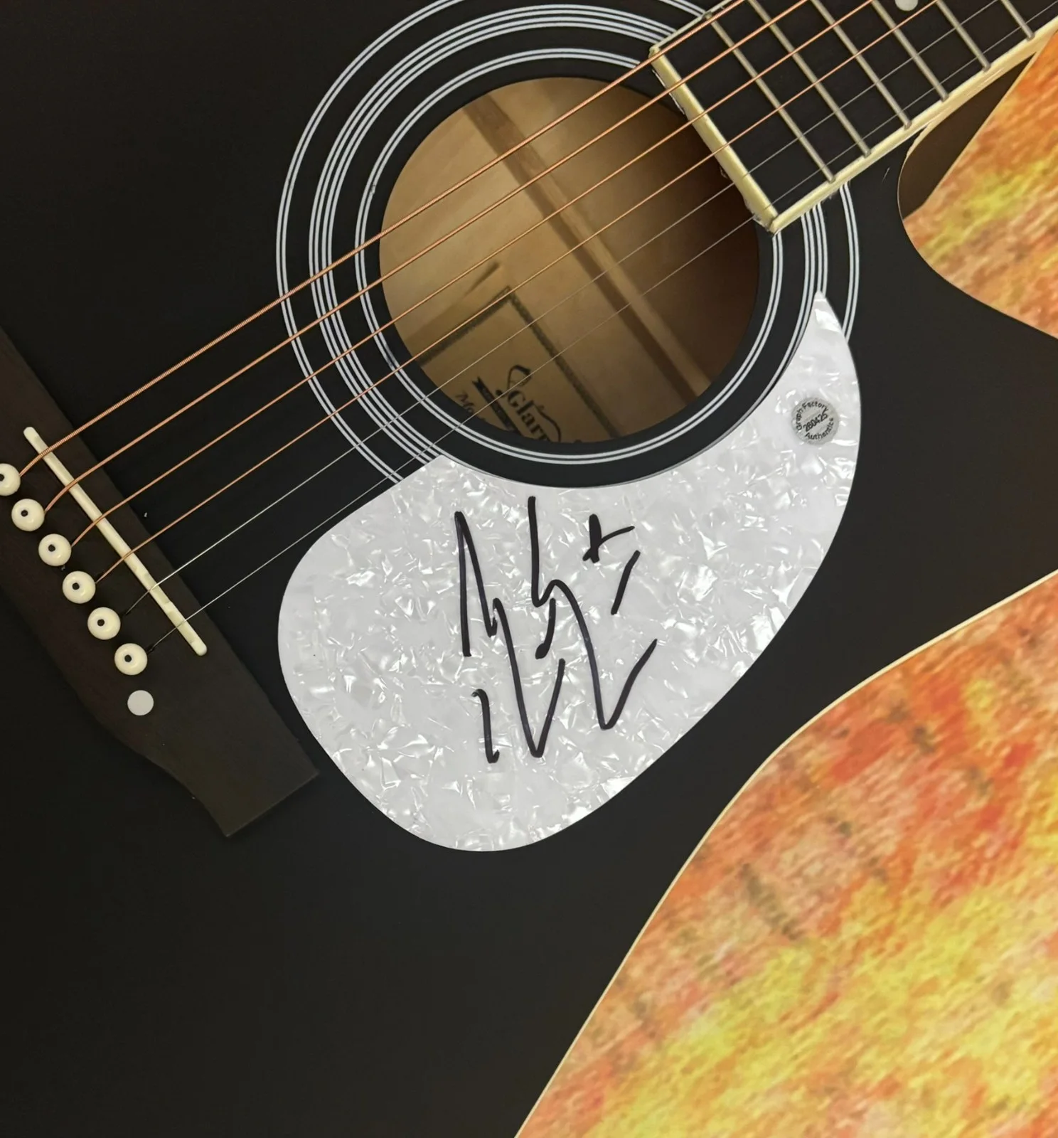 GFA Religiously Country Star * BAILEY ZIMMERMAN * Signed 41" Acoustic Guitar COA, image 5