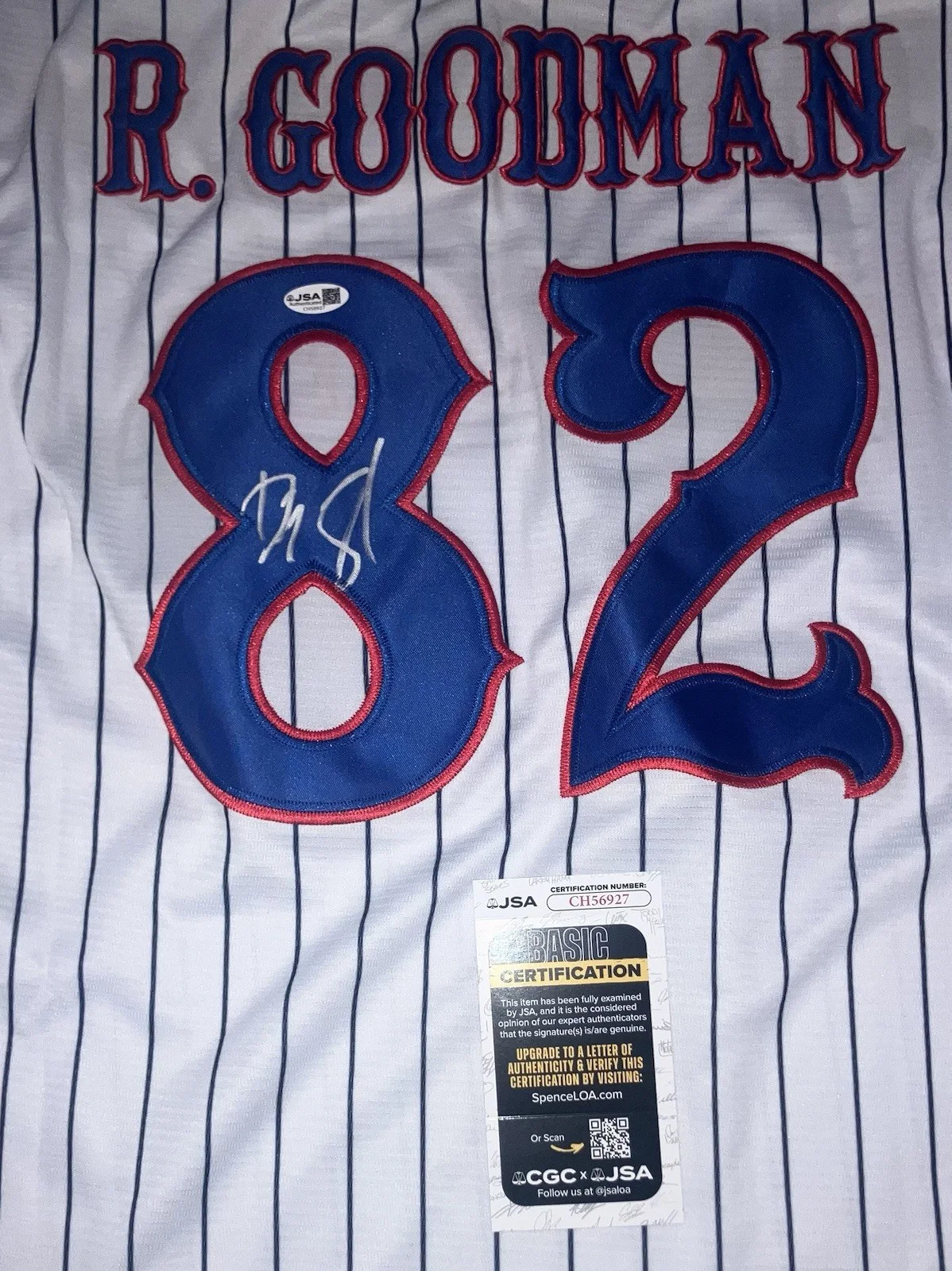 David Spade — DAVID SPADE SIGNED AUTOGRAPHED RICHIE GOODMAN BENCHWARMERS M JERSEY JSA COA RARE, изображение 2