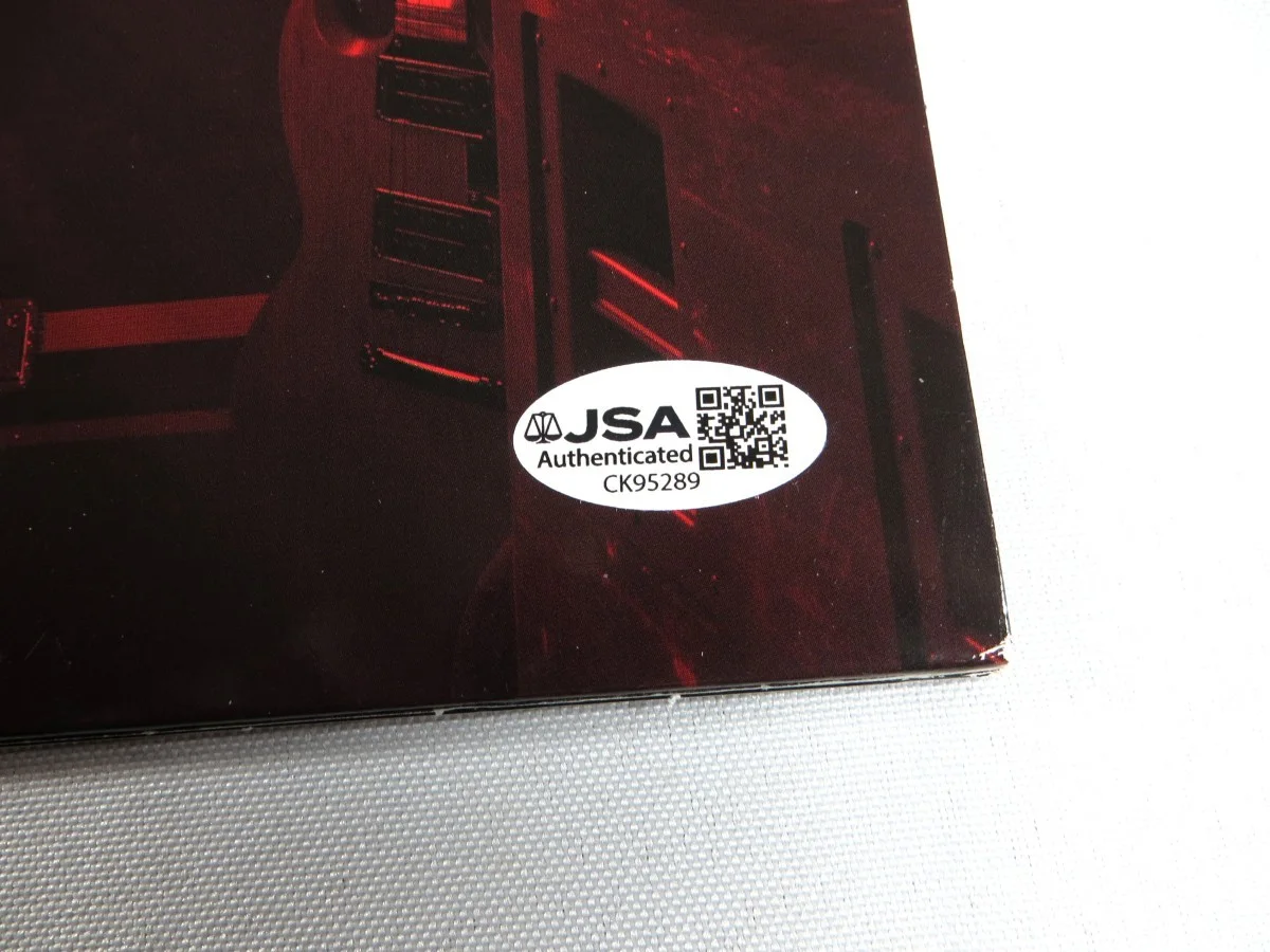 AC/DC Multi Signed Autographed Album Cover Johnson Williams S Young JSA CK95289, изображение 4