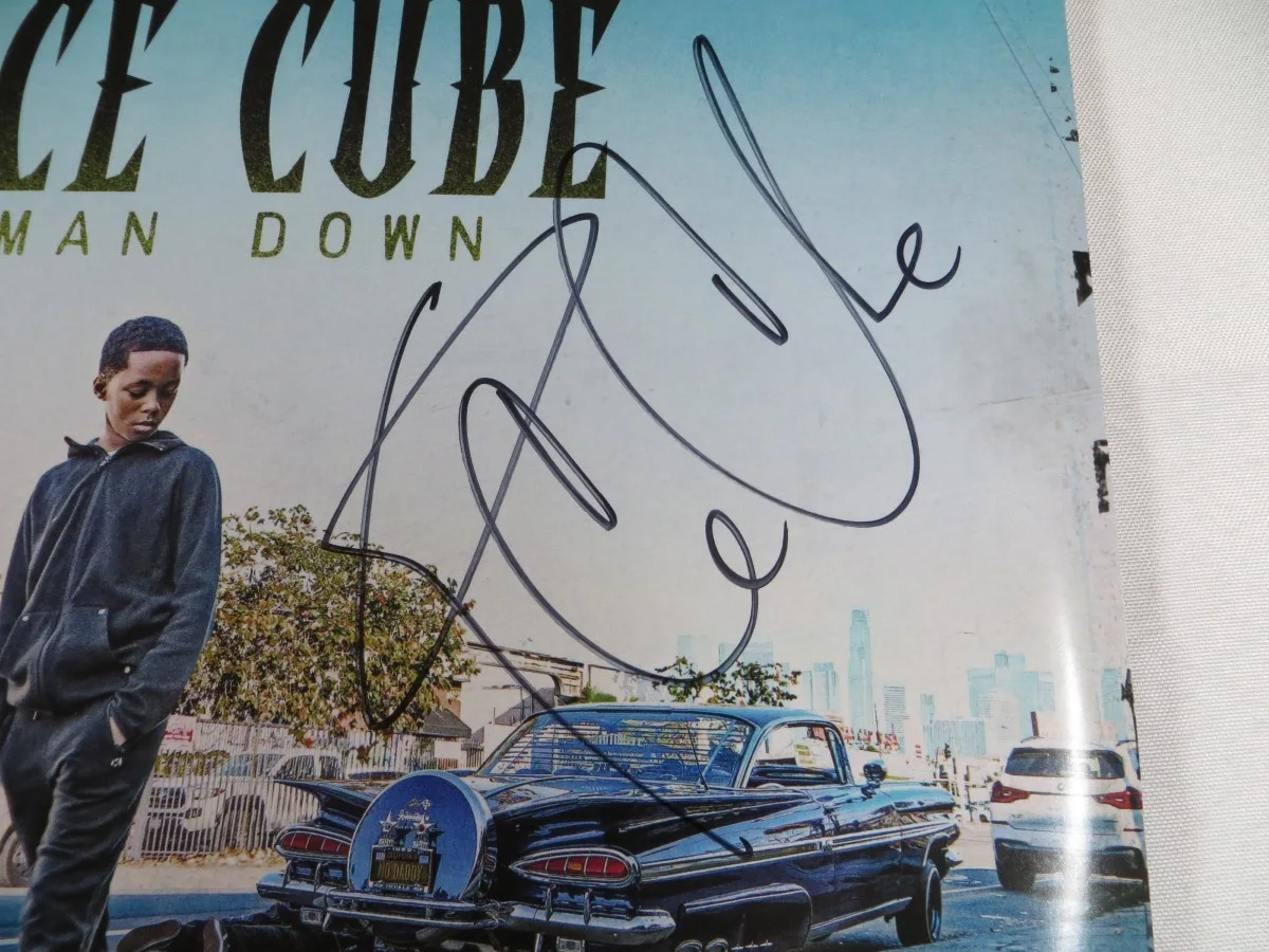 Ice Cube Signed Autographed Record Album Cover Man Down JSA CM68502, image 2