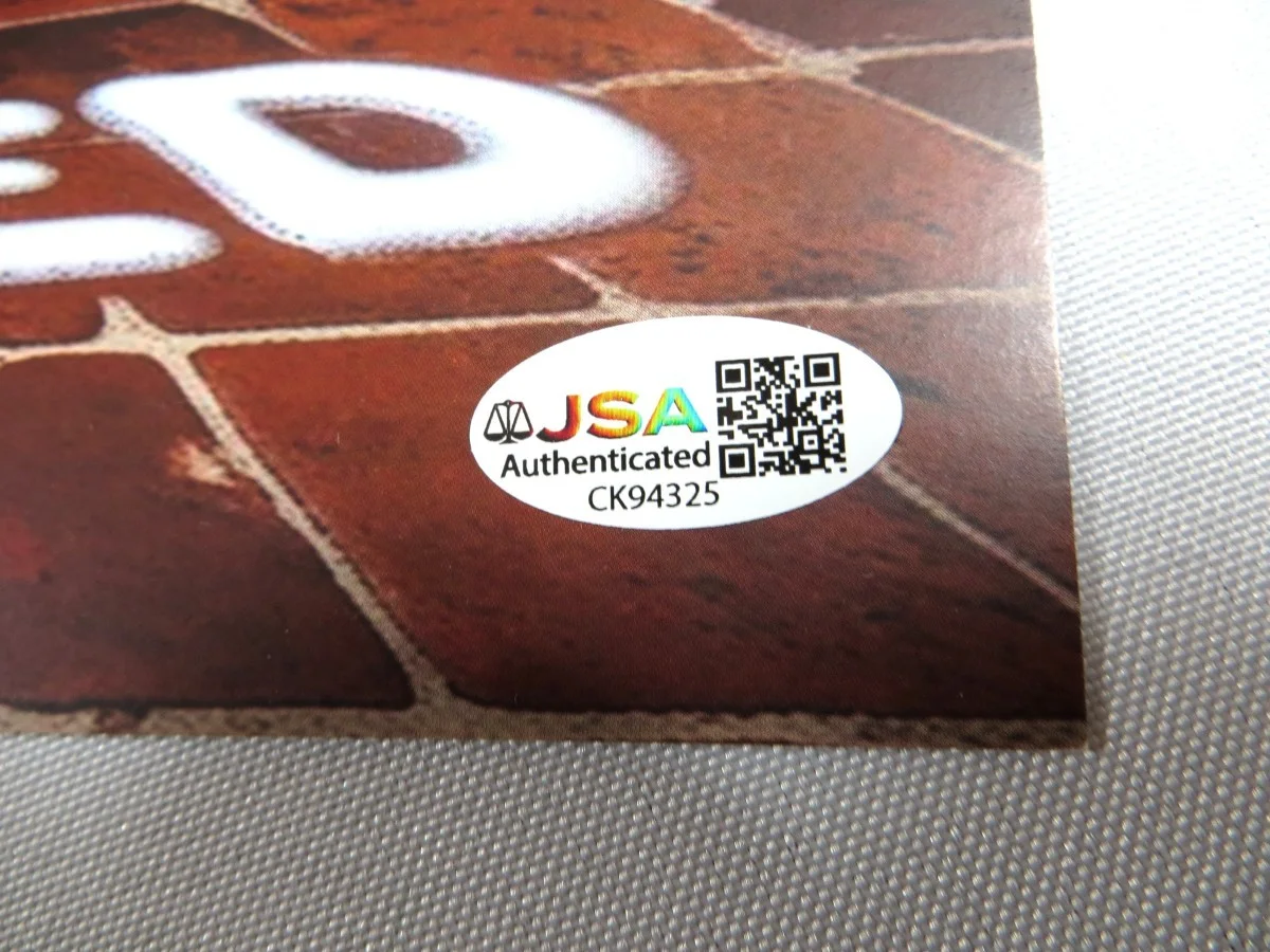 Cheap Trick Signed Autographed Record Insert Zander Nielsen Damaged JSA CK94325, image 4