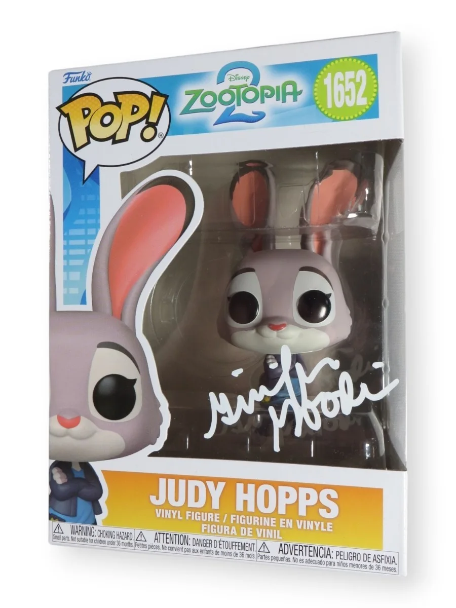 Ginnifer Goodwin — Ginnifer Goodwin Signed Autographed Funko POP! Zootopia 2 Judy Hopps JSA CK94296