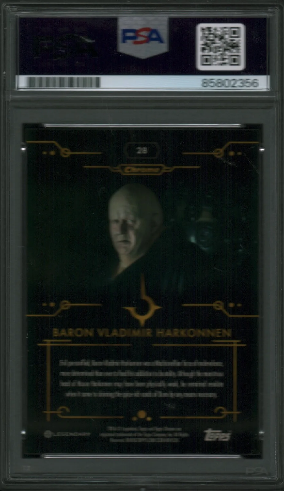 stellan skarsgard — Stellan Skarsgard Signed Dune Trading Card Barron Harkonen PSA/DNA Dune Messiah, изображение 2