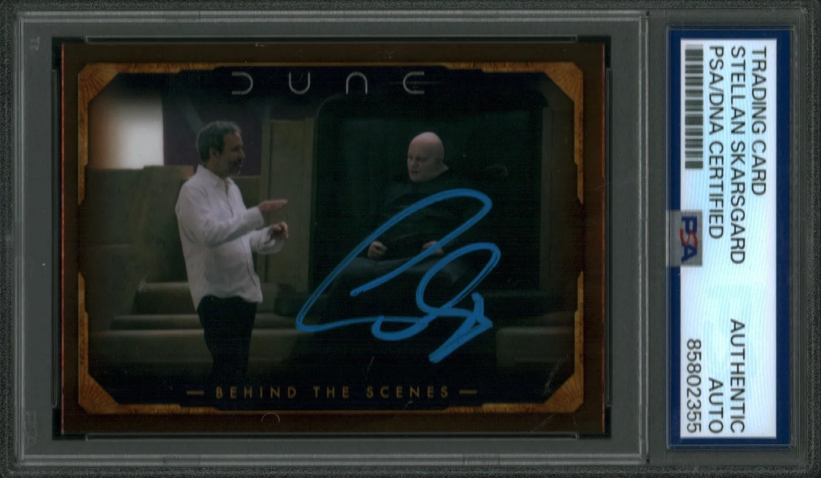 stellan skarsgard — Stellan Skarsgard Signed Dune Trading Card Barron Harkonen PSA/DNA BTS-18