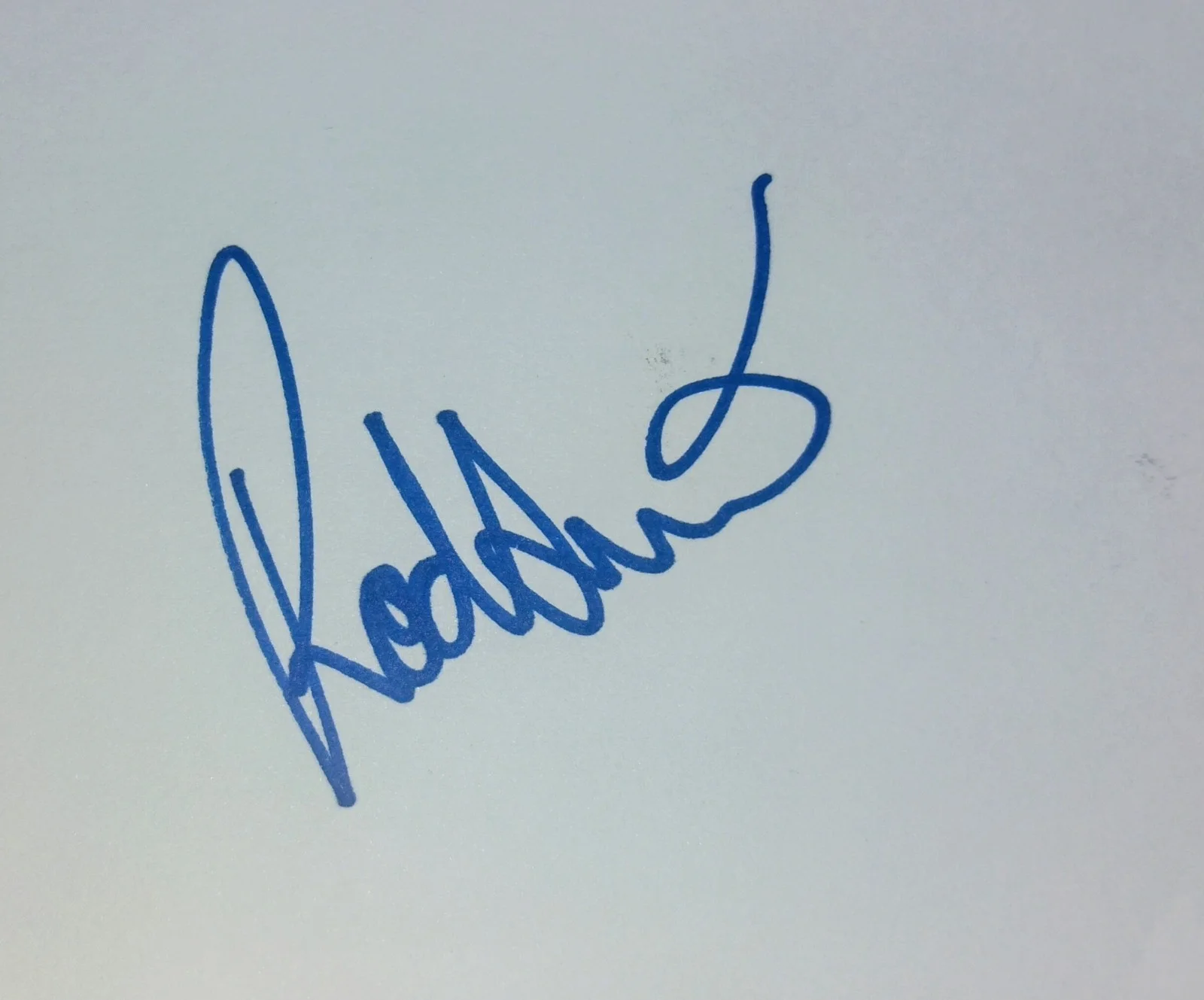Rod Stewart Hand Signed Autograph Index Card COA - NO US TARIFFS, image 3