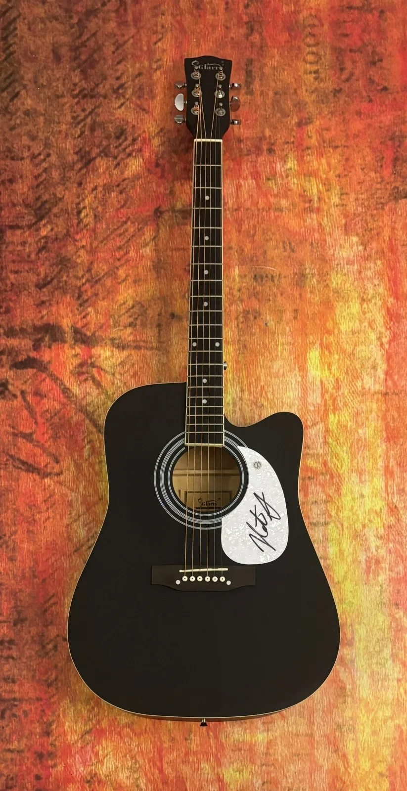 GFA Wildflower & Whiskey on You * NATE SMITH * Signed 41" Acoustic Guitar COA, изображение 2